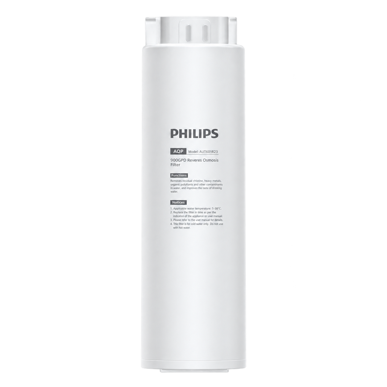 Philips 飛利浦 AUT601R23/96 AQP RO 水通道蛋白膜濾心|AUT7063 小淨靈專用