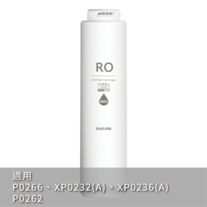 【櫻花 SAKURA】F0187 RO膜濾心(800G)