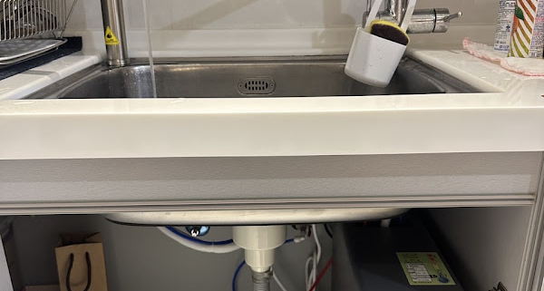 台中西屯 淨工坊 S800 廚下 RO 淨熱一體機 安裝完工實照