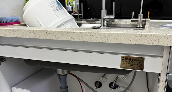 台中西屯 元山 YS-8061 RO 廚下直輸機 安裝完工實照