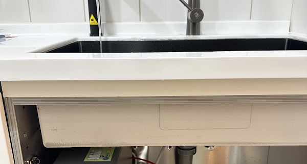 台中西屯 淨工坊 S800 銀色款廚下 RO 淨熱一體機 安裝完工實照