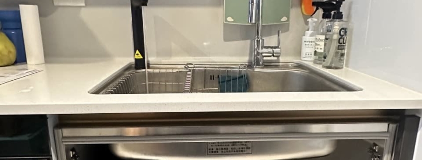 台中西屯 淨工坊 S800 廚下型 RO 直輸淨熱機 安裝完工實照