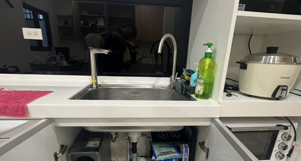 嘉義 淨工坊 S800 廚下 RO 淨熱一體機 安裝完工實照