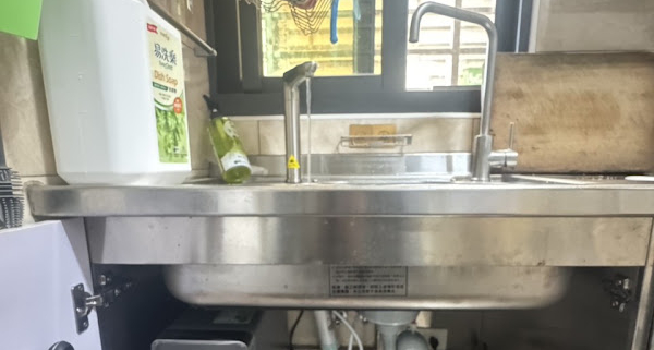 嘉義 淨工坊 S800 廚下 RO 淨熱一體機 安裝完工實照