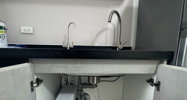 嘉義 元山 YS-8061 廚下型 RO 淨水主機 安裝完工實照