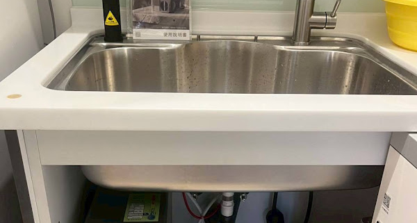 高雄楠梓區 AQUAS S800 廚下型加熱淨水機 安裝完工實照