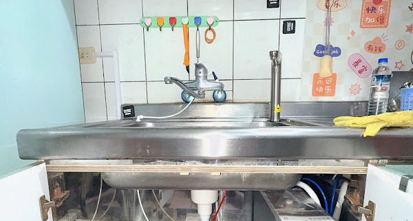 新北新莊 淨工坊 S800 廚下 RO 淨熱一體機 安裝完工實照