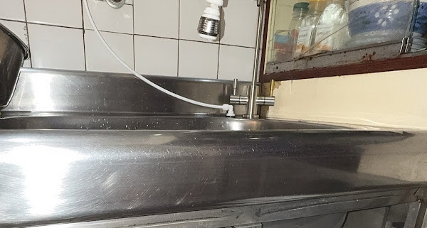 新北新莊 元山 YS-8061 廚下型 RO 直輸機 安裝完工實照