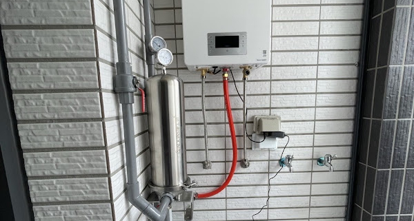 台中沙鹿 AQ-100US＋AQ300 全戶淨水系統 安裝完工實照
