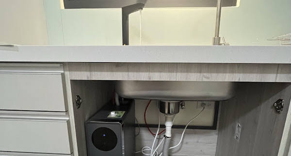 彰化員林 淨工坊 S800 廚下 RO 淨熱一體機 安裝完工實照