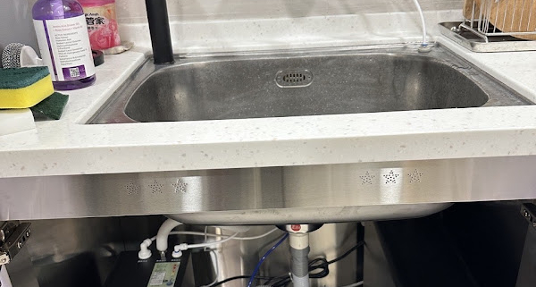 彰化員林 淨工坊 AQ-812 黑＋A26 廚下雙機配置 安裝完工實照