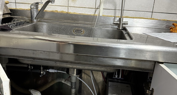 彰化員林 淨工坊 A26-600G RO 直輸機 安裝完工實照