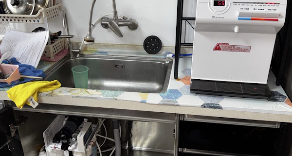 彰化員林 賀眾 UW-672AW 三溫飲水機 安裝完工實照