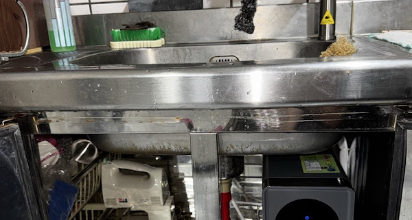 彰化員林 淨工坊 S800 廚下 RO 淨熱一體機 安裝完工實照