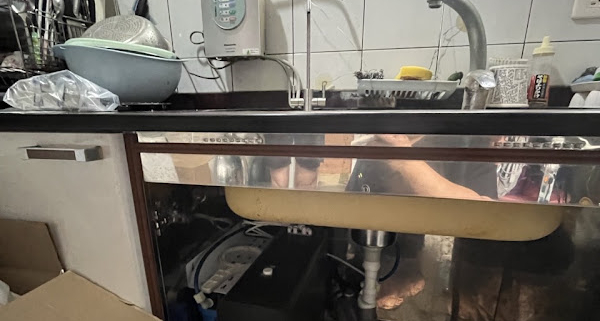 彰化員林 淨工坊 A26-600G RO 直輸機 安裝完工實照