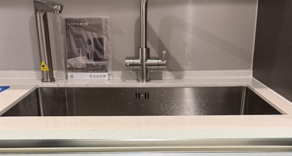 高雄鳳山 淨工坊 S800 廚下 RO 淨熱一體機 安裝完工實照