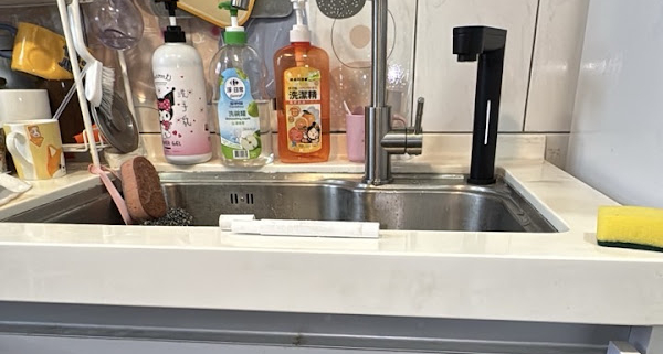 台中東區 愛科 600G RO＋宮黛 GD-600 廚下飲水機 安裝完工實照