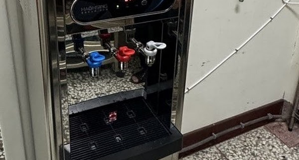 台中潭子 豪星 HM-1687 落地型冰溫熱飲水機 安裝完工實照