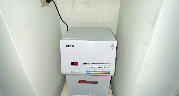 台北信義區 賀眾 UW-672AW 冰溫熱飲水機＋宮黛兩道淨水器 安裝完工實照