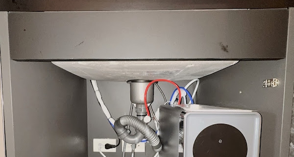 台北信義區 淨工坊廚下 RO 淨熱一體機 安裝完工實照