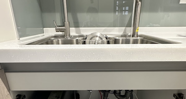 台中西屯 淨工坊 S800 銀色款廚下 RO 淨熱一體機 安裝完工實照