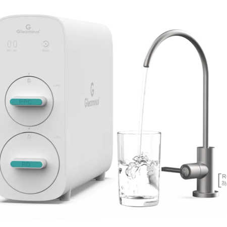 Gleamous 格林姆斯 G-600GPD RO直輸淨水器｜AI濾心提醒・霧面白 原廠產品圖